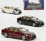 Машинка lexus лексус GT - 11709 "Авто Експерт", 3 кольори, металопластик, масштаб 1:32, звук, світло, інерція, фото 3