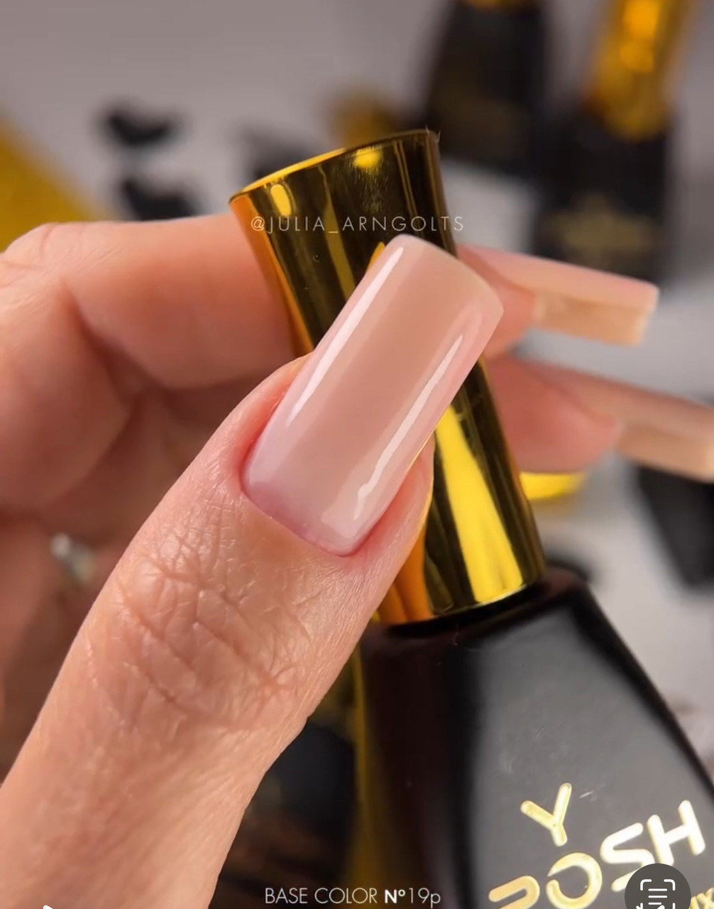 TM YOU POSH Rubber Base French 30ml.№19P