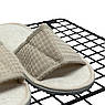 Тапочки IKEA SKOVELSJON (ІКЕА СКОВЕЛСЙЄН). L/XL. 80512983. Бежеві, фото 7