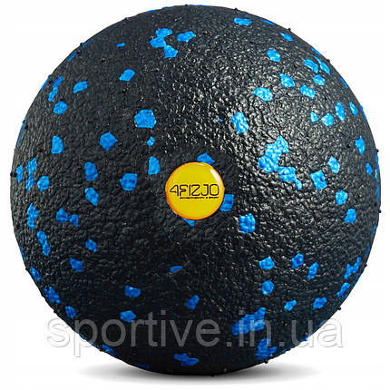 Масажний м'яч 4FIZJO EPP Ball 12 Black/Blue (P-5907222931288), фото 1