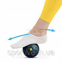 Масажний м'яч 4FIZJO EPP Ball 12 Black/Blue (P-5907222931288), фото 2