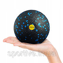 Масажний м'яч 4FIZJO EPP Ball 12 Black/Blue (P-5907222931288), фото 3