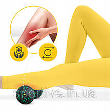 Масажний м'яч подвійний 4FIZJO EPP DuoBall 12 Black/Green (P-5907222931325), фото 2