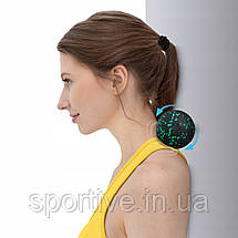 Масажний м'яч подвійний 4FIZJO EPP DuoBall 12 Black/Green (P-5907222931325), фото 4