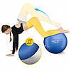 М'яч для фітнесу (фітбол) 4FIZJO 65 см Anti-Burst Blue (P-5907222931493), фото 8