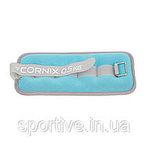 Обважнювачі-манжети для ніг і рук Cornix 2 x 0.5 кг XR-0240, фото 5