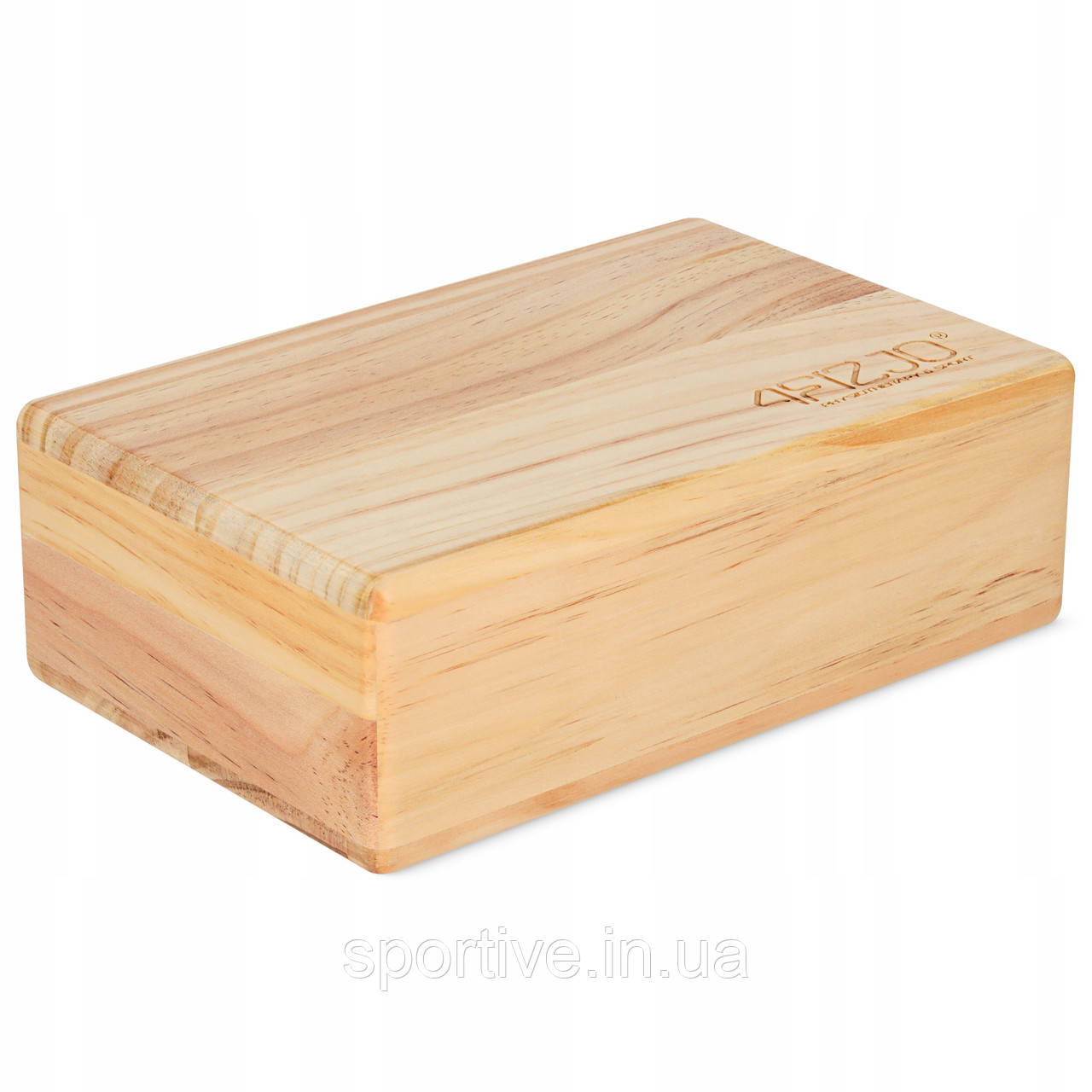 Блок для йоги 4FIZJO дерев'яний 22 x 14.5 x 7.2 см (P-5907739313409)