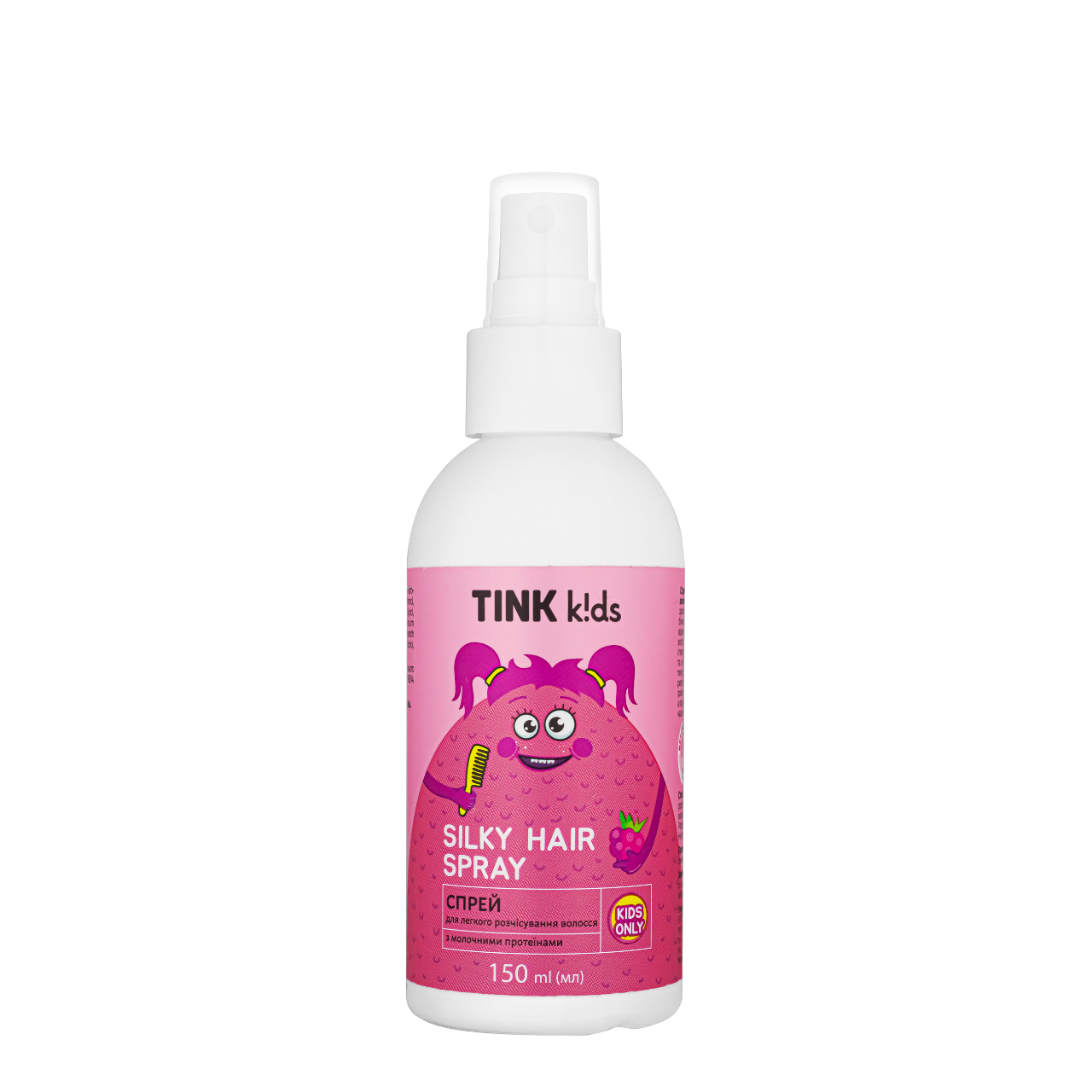Спрей для легкого розчісування волосся для дітей 3+ років Tink kids Silky Hair Spray 150 мл, фото 1