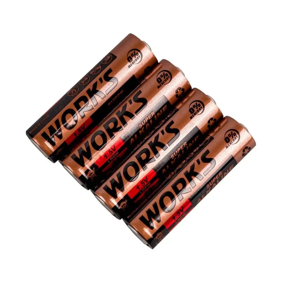 Батарейки ALKALINE LR6W-4S/AA/4шт
