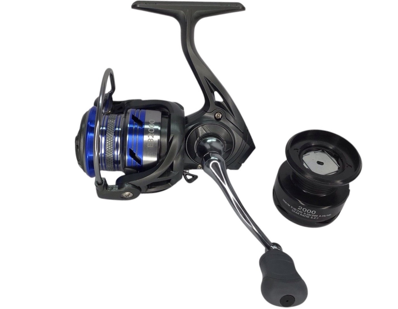 Спиннинговая низькопрофільна котушка Kaida (Weida) EB 5+1, фото 1