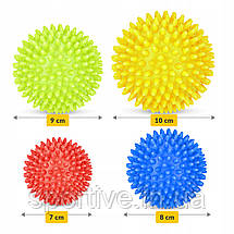 Масажні м'ячі з шипами 4FIZJO Spike Balls 4 шт (P-5907739310514), фото 3
