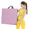 Мат гімнастичний складаний 4FIZJO 180 x 60 x 5 см Pink/Light Pink (P-5907739319678), фото 7