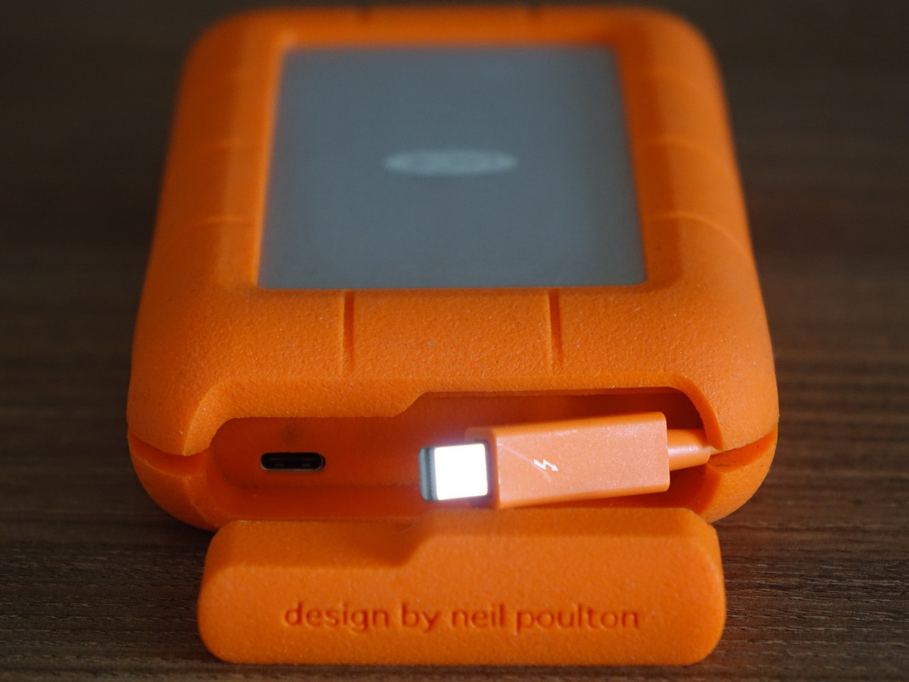 Зовнішній жорсткий диск 4TB LACie Rugged USB-C Secure Thunderbolt LRD0TU7, Пробіг 54 години, 20 запусків