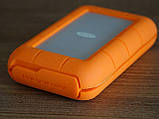 Зовнішній жорсткий диск 4TB LACie Rugged USB-C Secure Thunderbolt LRD0TU7, Пробіг 54 години, 20 запусків, фото 3