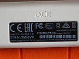 Зовнішній жорсткий диск 4TB LACie Rugged USB-C Secure Thunderbolt LRD0TU7, Пробіг 54 години, 20 запусків, фото 5