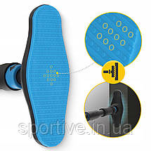 Турнік розсувний 4FIZJO ULTRA 66-100 см Black/Blue (P-5905973400329), фото 5