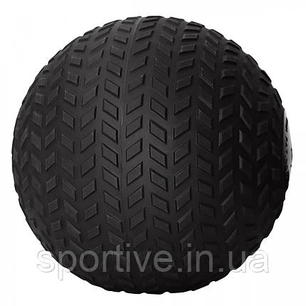 Слембол (медичний м'яч) для кросфіту SportVida Slam Ball 20 кг SV-HK0370 Black, фото 2