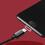 Плівка захисна USB Type-C наліпка від подряпин для зарядного порту телефонів гаджетів прозора матова, фото 6