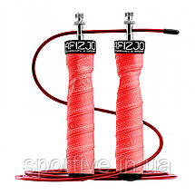 Скакалка швидкісна для кросфіту 4FIZJO Speed Rope PRO+ Red (P-5907739313171), фото 2