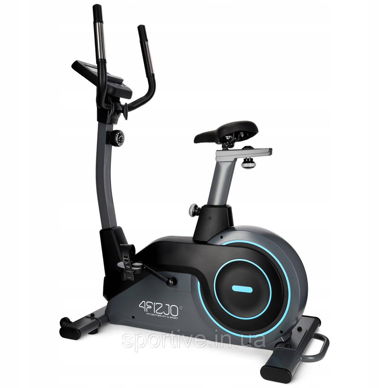 Велотренажер магнітний 4FIZJO Pro+ Black/Blue (P-5905973401630)