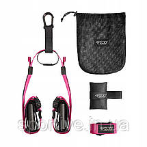 Петлі для функціонального тренінгу 4FIZJO TRX Black/Pink (P-5907739314109), фото 4