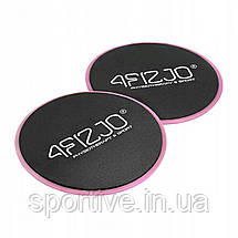 Диски-слайдери для ковзання (гладинга) 4FIZJO Sliding Disc Pink (P-5907739313362), фото 5