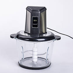 Чопер подрібнювач 800 Вт 4 леза з чашею на 3 літри 2 швидкості м'ясорубка Sokany