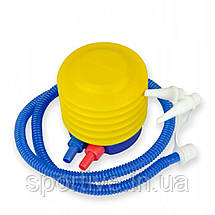 М'яч для фітнесу (арахіс) 4FIZJO Air Ball Peanut 45 x 90 см Anti-Burst Pink (P-5907739318565), фото 4