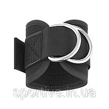 Манжети для тяги 4FIZJO Ankle Strap 2 шт Black (P-5907739311054), фото 2