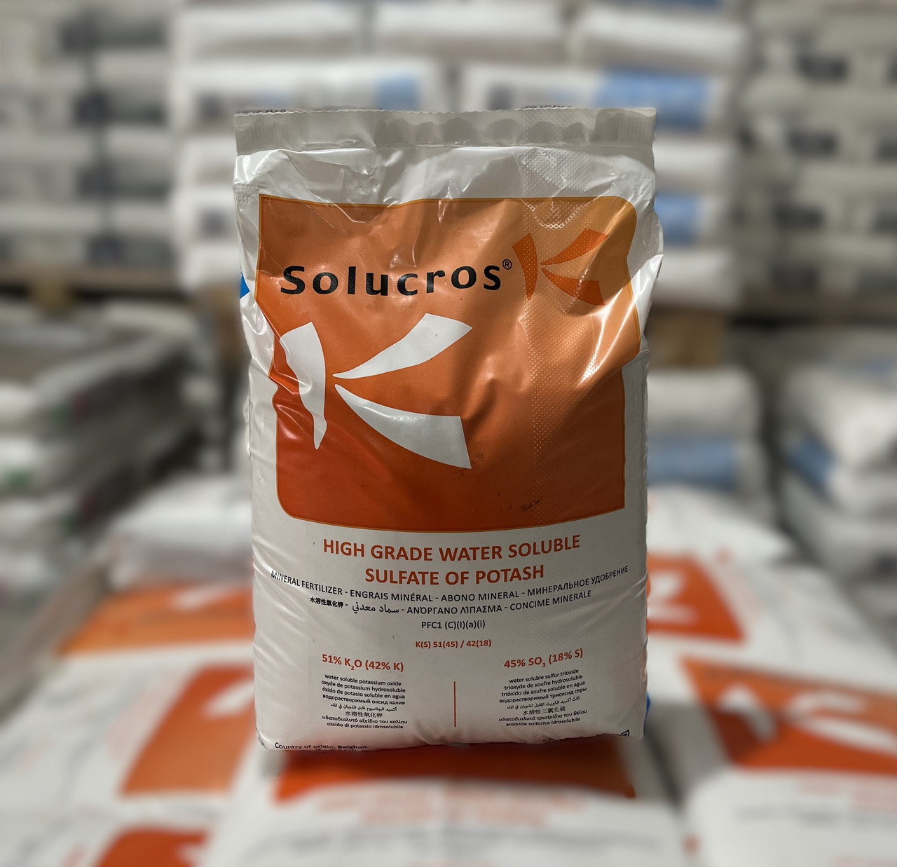 Добриво Сульфат Калія Солюкрос (Solucros) 25кг