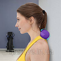 Масажний м'яч подвійний 4FIZJO Lacrosse Double Ball 6.5 x 13.5 см Purple (P-5907739314338), фото 2