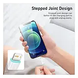 Дата-кабель Baseus Dynamic Series Fast Charging USB (тато) - Lightning (тато) 1m White 2.4A, фото 6