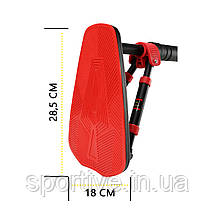 Турнік розсувний Cornix Elite+ 100-140 см XR-0295 Black/Red, фото 3