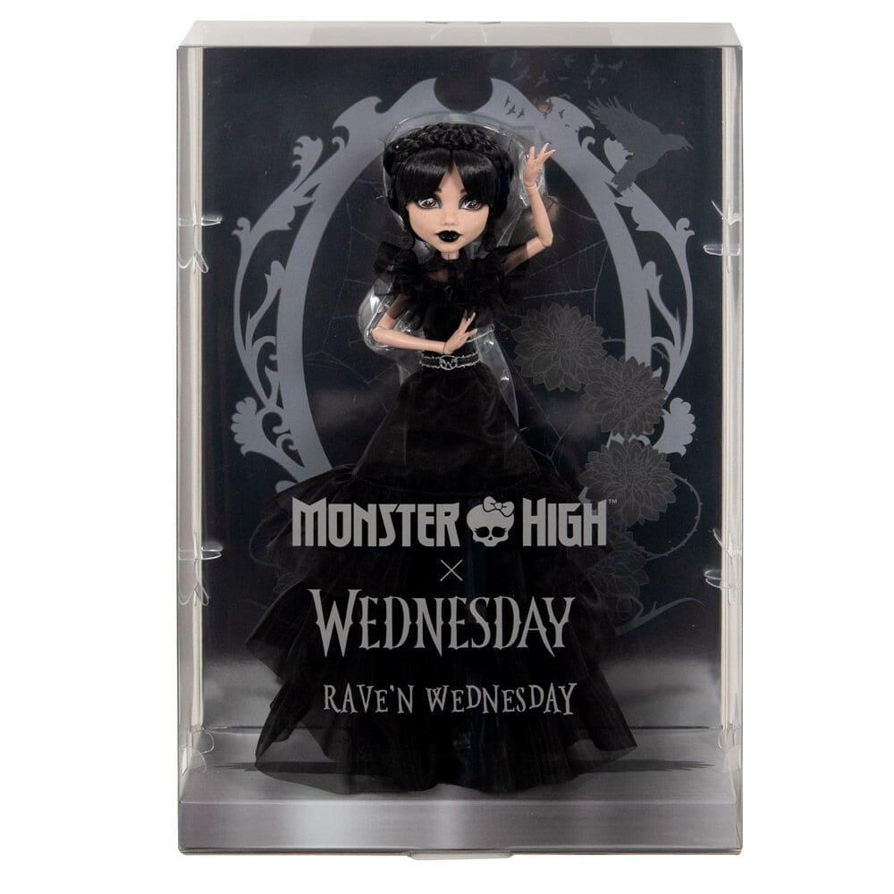 Колекційна лялька Венздей "Танці Rave'N", Monster High X Wednesday