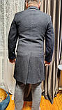 Пальто чоловіче М-Л шерсть, фото 5