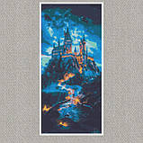 Алмазна мозаїка/вишивка Хогвартс 40*80 см Орігамі OD 5106, фото 5