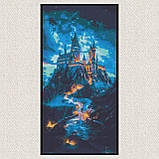 Алмазна мозаїка/вишивка Хогвартс 40*80 см Орігамі OD 5106, фото 6