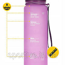 Пляшка для води спортивна 4FIZJO 650 мл Pink (P-5905973403757), фото 4