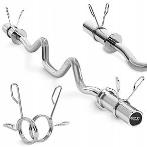 Гриф для штанги олімпійський Z-подібний 4FIZJO 120 см 50 мм без підшипників (P-5905973401173)