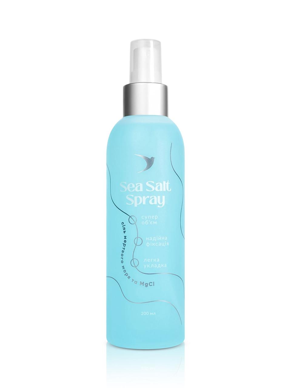 Спрей для волосся текстуруючий із сіллю Мертвого моря та MgCl Soika Sea Salt Spray 200 мл