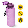 Пляшка для води спортивна 4FIZJO 1000 мл Pink (P-5905973403764), фото 10