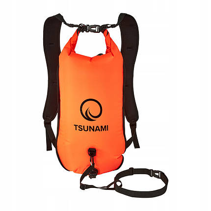 Буй для плавання TSUNAMI Pro надувний 3 в 1 Orange (P-5907739314048), фото 1