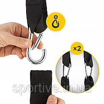 Петлі підвісні (Бероша) 4FIZJO AB Sling Straps Black (P-5905973402309), фото 2