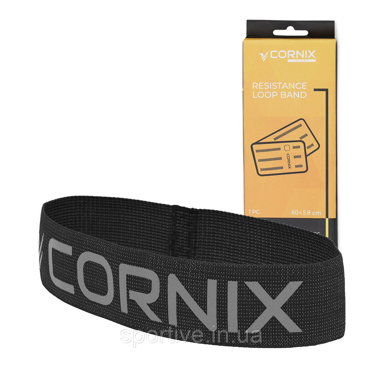 Гумка для фітнесу та спорту з тканини Cornix Loop Band 14-18 кг XR-0140