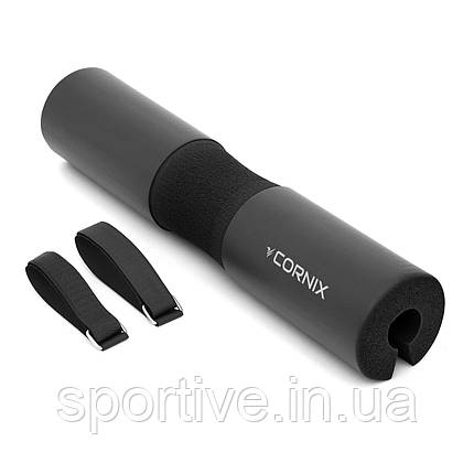 Накладка (бампер) на гриф Cornix Barbell Pad XR-0209 Black, фото 1
