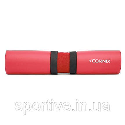 Накладка (бампер) на гриф Cornix Barbell Pad XR-0211 Red, фото 3