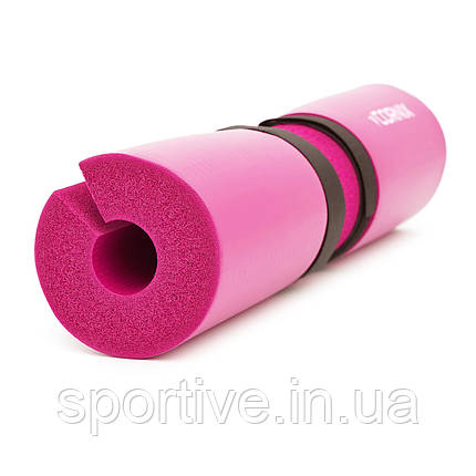 Накладка (бампер) на гриф Cornix Barbell Pad XR-0212 Pink, фото 2