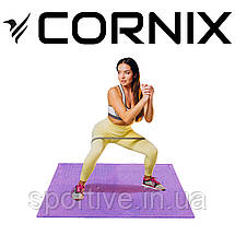 Мат-пазл (ластівчин хвіст) Cornix Mat Puzzle EVA 120 x 120 x 1 см XR-0232 Purple, фото 5