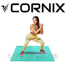 Мат-пазл (ластівчин хвіст) Cornix Mat Puzzle EVA 120 x 120 x 1 см XR-0234 Mint, фото 5