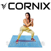 Мат-пазл (ластівчин хвіст) Cornix Mat Puzzle EVA 120 x 120 x 1 см XR-0235 Sky Blue, фото 5